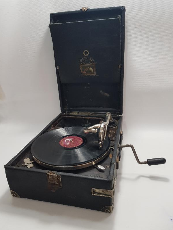 OSMANLICA SAHİBİNİN SESİ YAZILI GRAMOFON