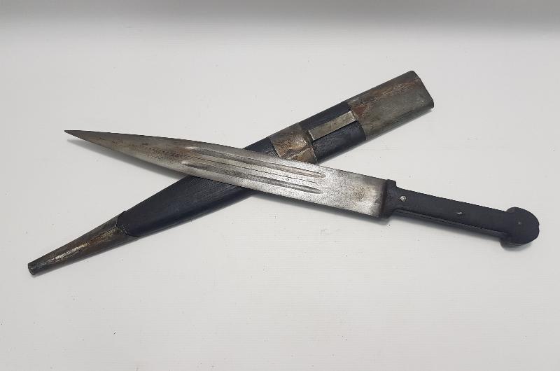 OSMANLICA YAZILI VE TUĞRA DESENLİ KAMA