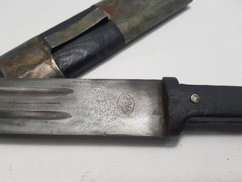 OSMANLICA YAZILI VE TUĞRA DESENLİ KAMA