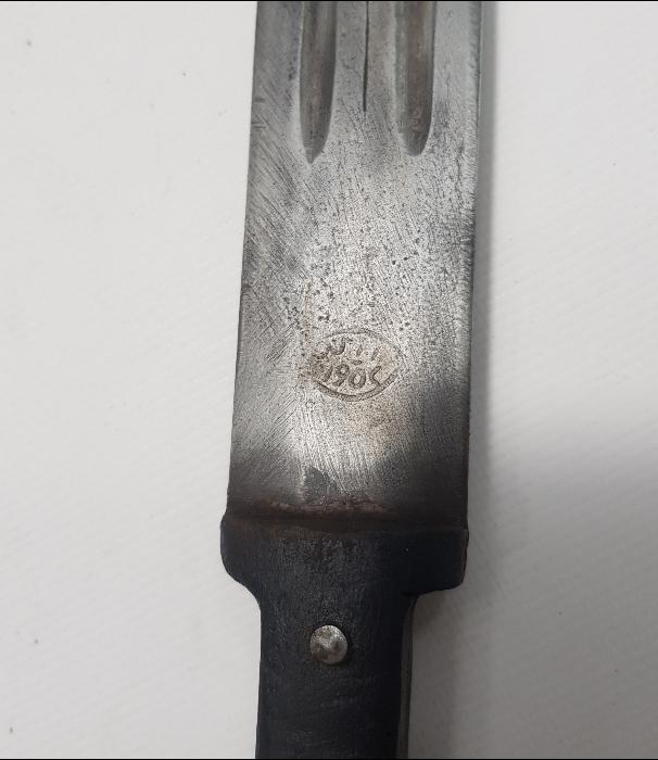 OSMANLICA YAZILI VE TUĞRA DESENLİ KAMA