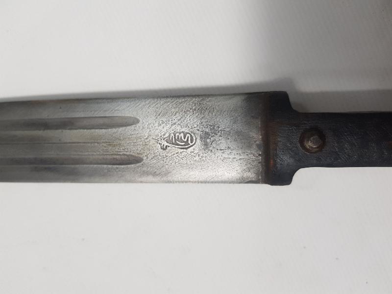 OSMANLICA YAZILI VE TUĞRA DESENLİ KAMA