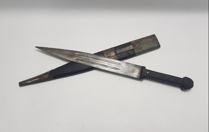 OSMANLICA YAZILI VE TUĞRA DESENLİ KAMA