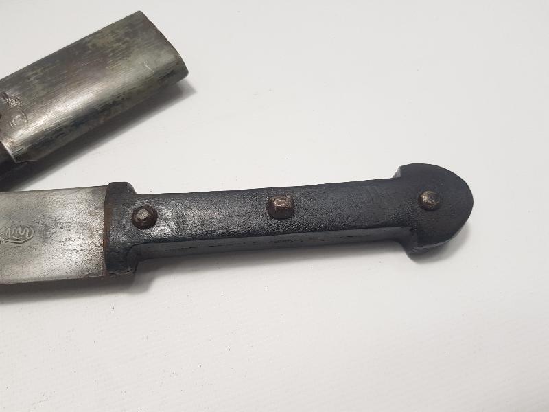 OSMANLICA YAZILI VE TUĞRA DESENLİ KAMA