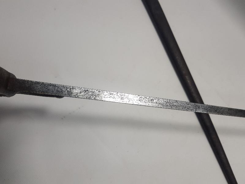 SIRTI FRANSIZCA YAZILI 1880 TARİHLİ ST. ETIENNE SÜNGÜ