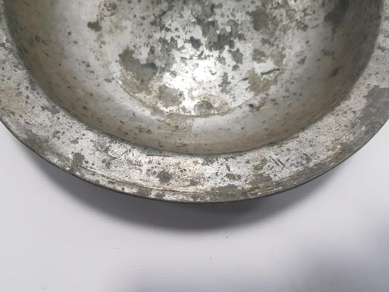 ÜZERİ OSMANLICA YAZILI BAKIR TABAK