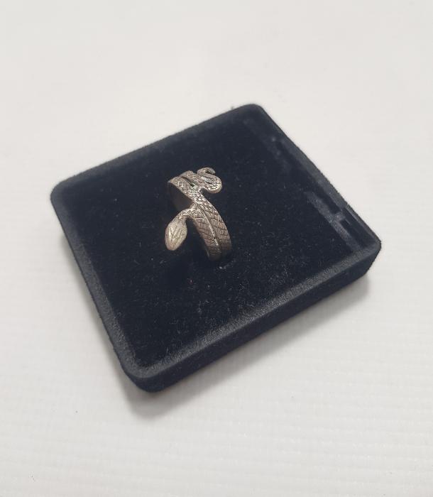 YILAN TEMALI GÜMÜŞ BAYAN YÜZÜK 