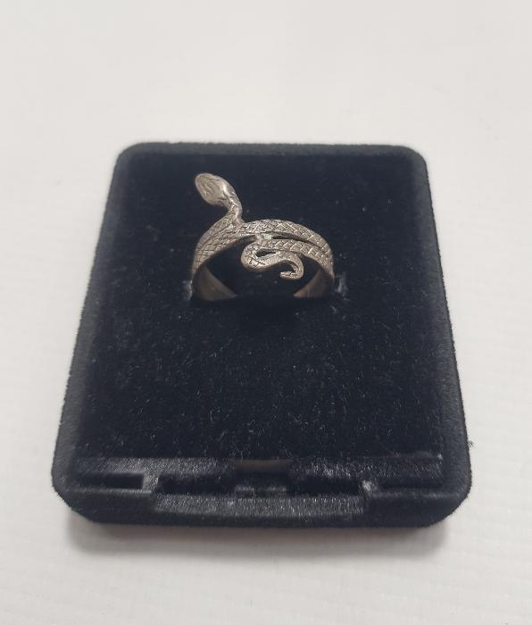 YILAN TEMALI GÜMÜŞ BAYAN YÜZÜK 