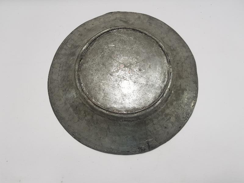 OSMANLICA YAZILI BAKIR TABAK 