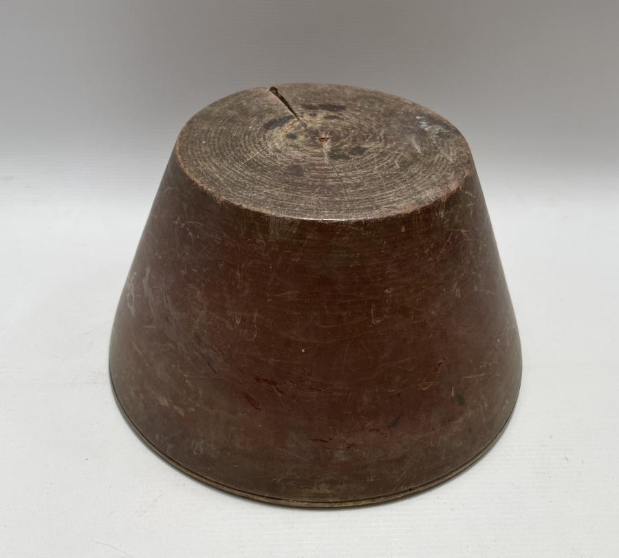 OSMANLI DÖNEMİ AZİZİ TİPİ AHŞAP FES KALIBI