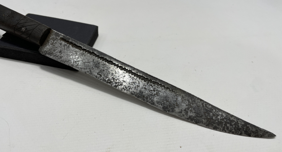 OSMANLI DÖNEMİ BOYNUZ SAPLI VE YALMANLI KUŞAK KAMASI