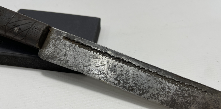 OSMANLI DÖNEMİ BOYNUZ SAPLI VE YALMANLI KUŞAK KAMASI