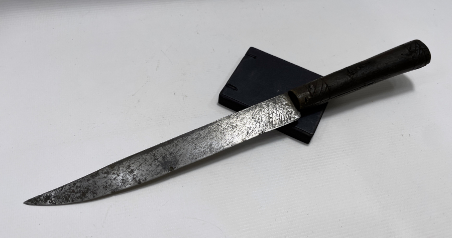 OSMANLI DÖNEMİ BOYNUZ SAPLI VE YALMANLI KUŞAK KAMASI