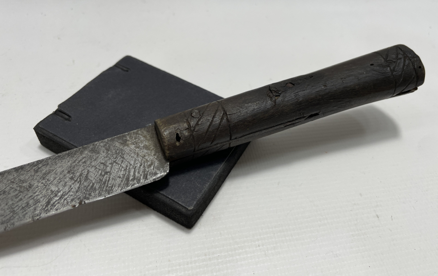 OSMANLI DÖNEMİ BOYNUZ SAPLI VE YALMANLI KUŞAK KAMASI