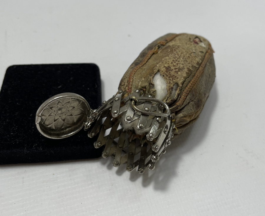 OSMANLI DÖNEMİ DERİ ALTIN KESESİ