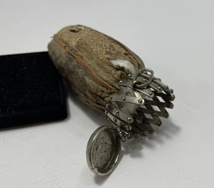 OSMANLI DÖNEMİ DERİ ALTIN KESESİ