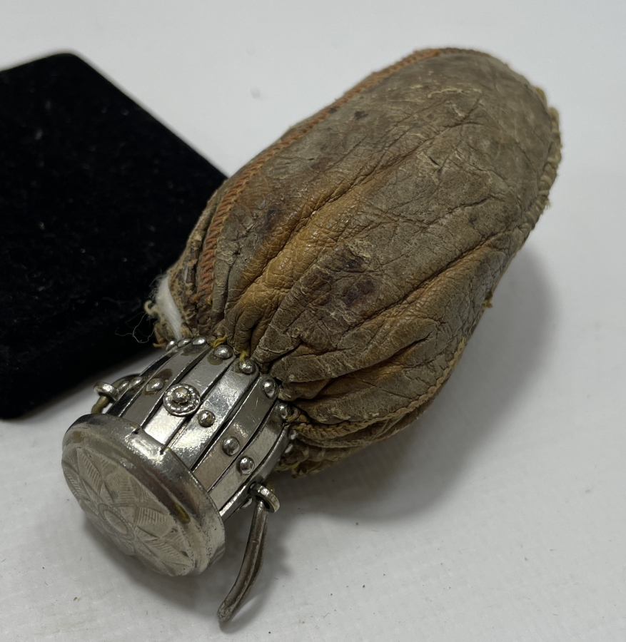 OSMANLI DÖNEMİ DERİ ALTIN KESESİ