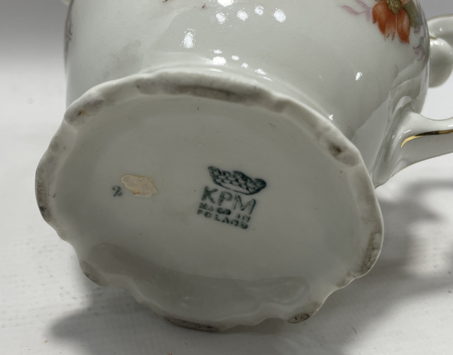 OSMANLI DÖNEMİ KPM SÜTLÜK - SOSLUK