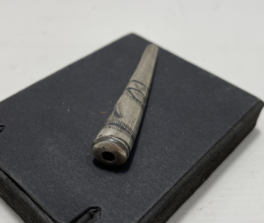 OSMANLI DÖNEMİ SAVATLI NARGİLE MARPUCU - NARGİLE SİPSİSİ