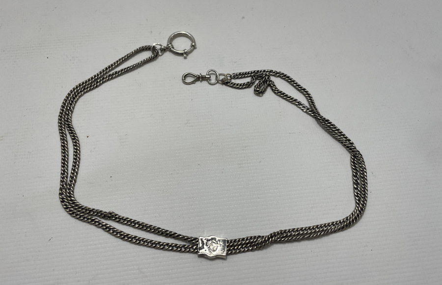 OSMANLI DÖNEMİ TUĞRALI GÜMÜŞ CEP SAATİ KÖSTEĞİ