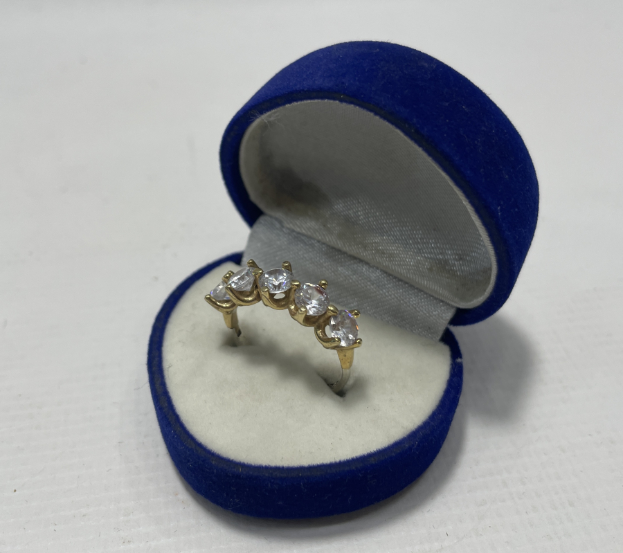 5 TAŞ GÜMÜŞ YÜZÜK