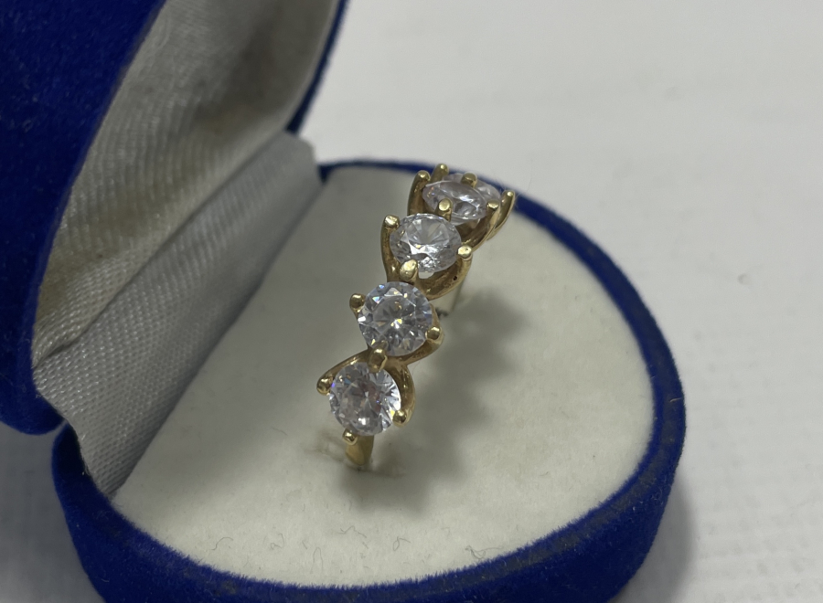 5 TAŞ GÜMÜŞ YÜZÜK