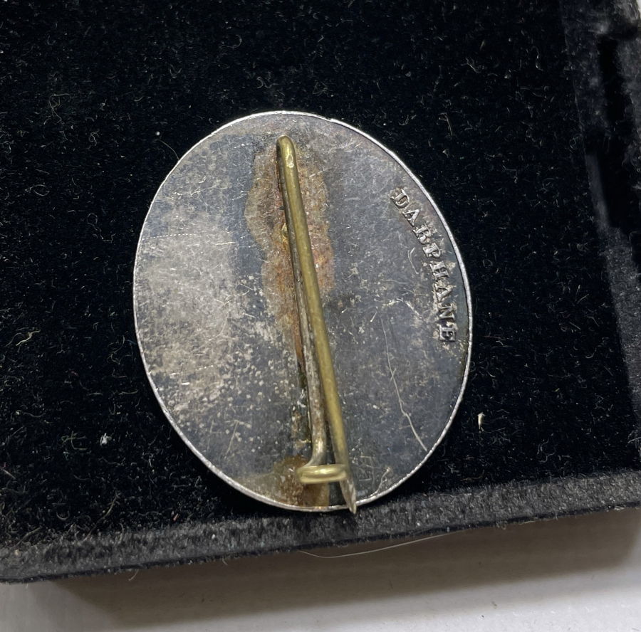 6. TIP KURULTAYI HATIRASI DARPHANE BASKISI GÜMÜŞ ROZET