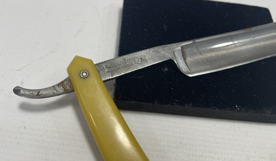 ALTIN KAPLAMA ANTİKA BERBER USTURASI