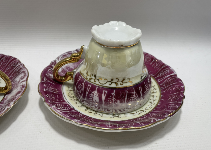 ANTİKA ÇİFT FİNCAN TAKIMI