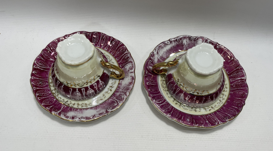 ANTİKA ÇİFT FİNCAN TAKIMI