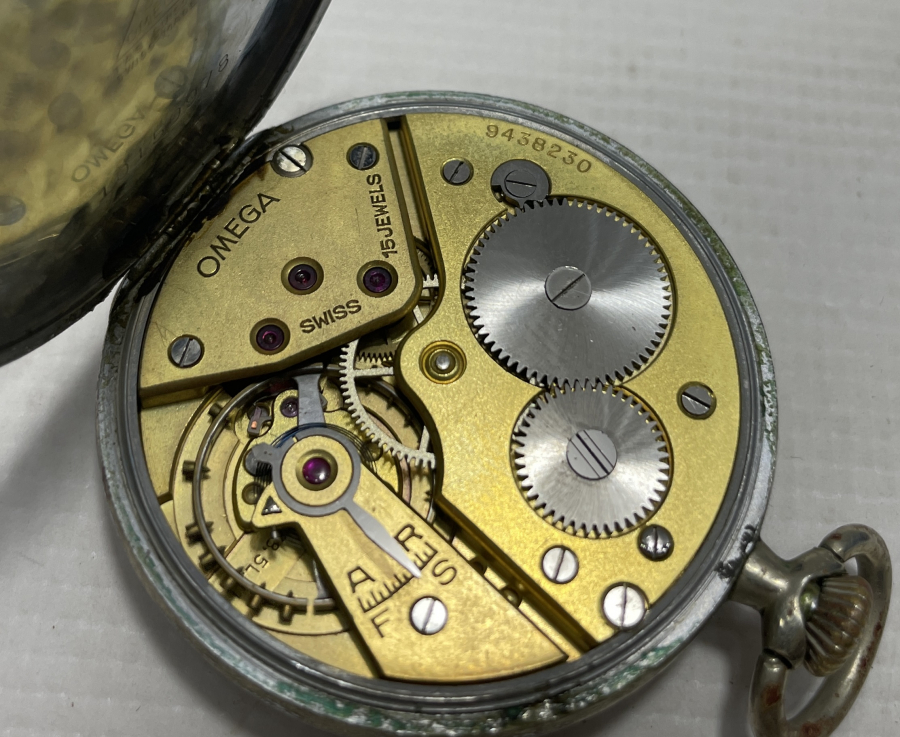 ANTİKA OMEGA CEP SAATİ