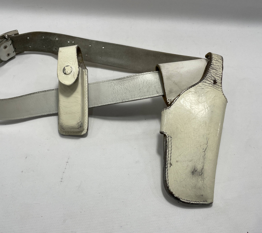 DERİDEN MAMUL POLİS TÖREN KEMERİ TAKIMI