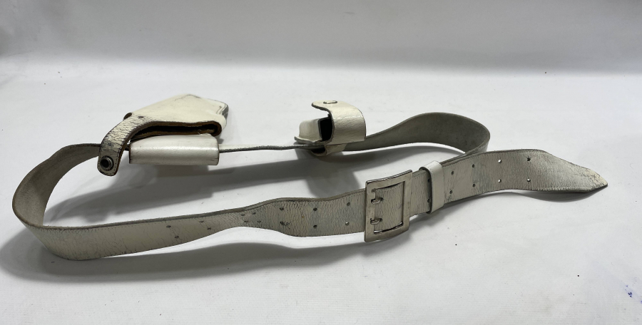 DERİDEN MAMUL POLİS TÖREN KEMERİ TAKIMI