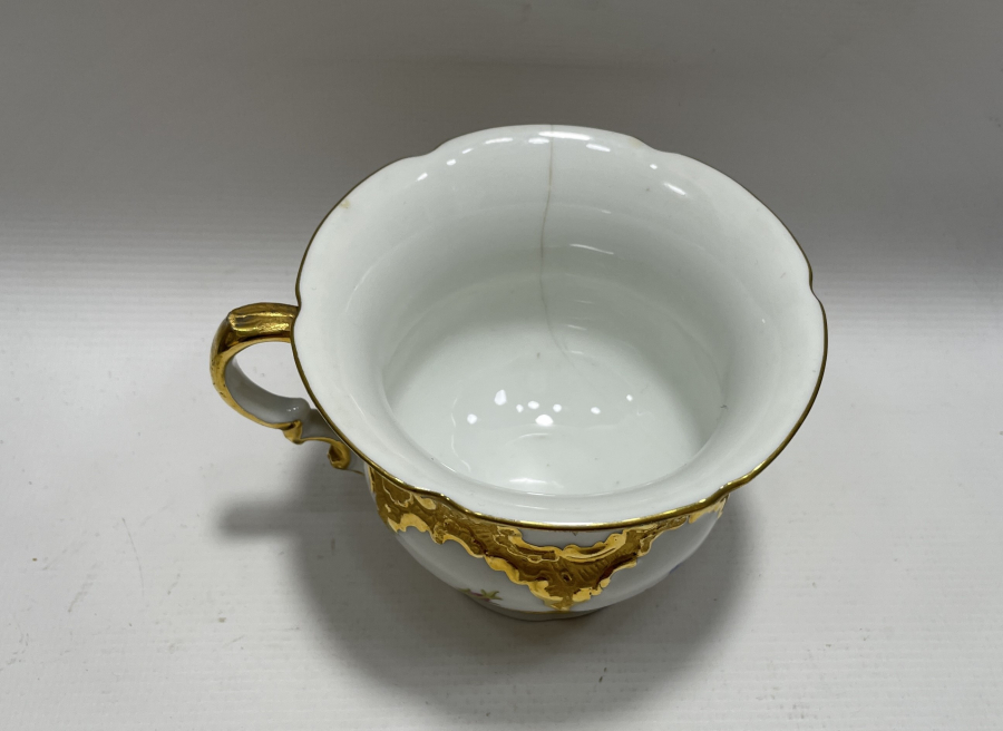 MEİSSEN MARKA ALTI OSMANLICA YAZILI ÇOK NADİR SAHLEPLİK