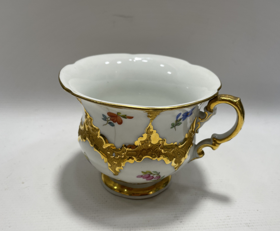 MEİSSEN MARKA ALTI OSMANLICA YAZILI ÇOK NADİR SAHLEPLİK