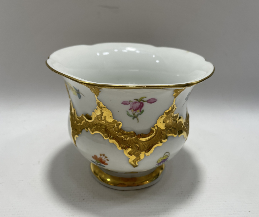 MEİSSEN MARKA ALTI OSMANLICA YAZILI ÇOK NADİR SAHLEPLİK