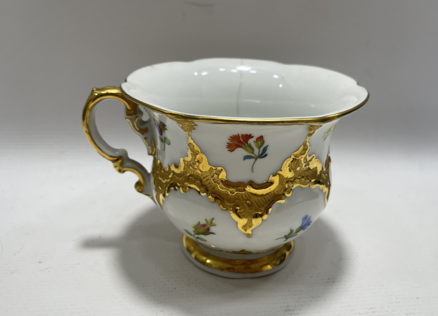 MEİSSEN MARKA ALTI OSMANLICA YAZILI ÇOK NADİR SAHLEPLİK