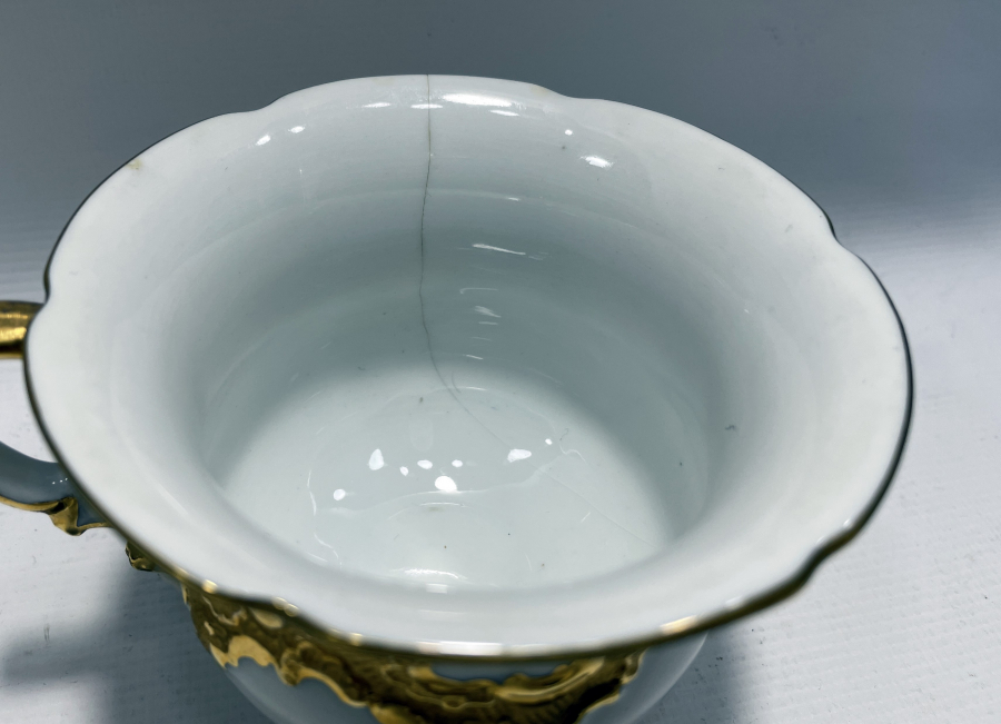 MEİSSEN MARKA ALTI OSMANLICA YAZILI ÇOK NADİR SAHLEPLİK