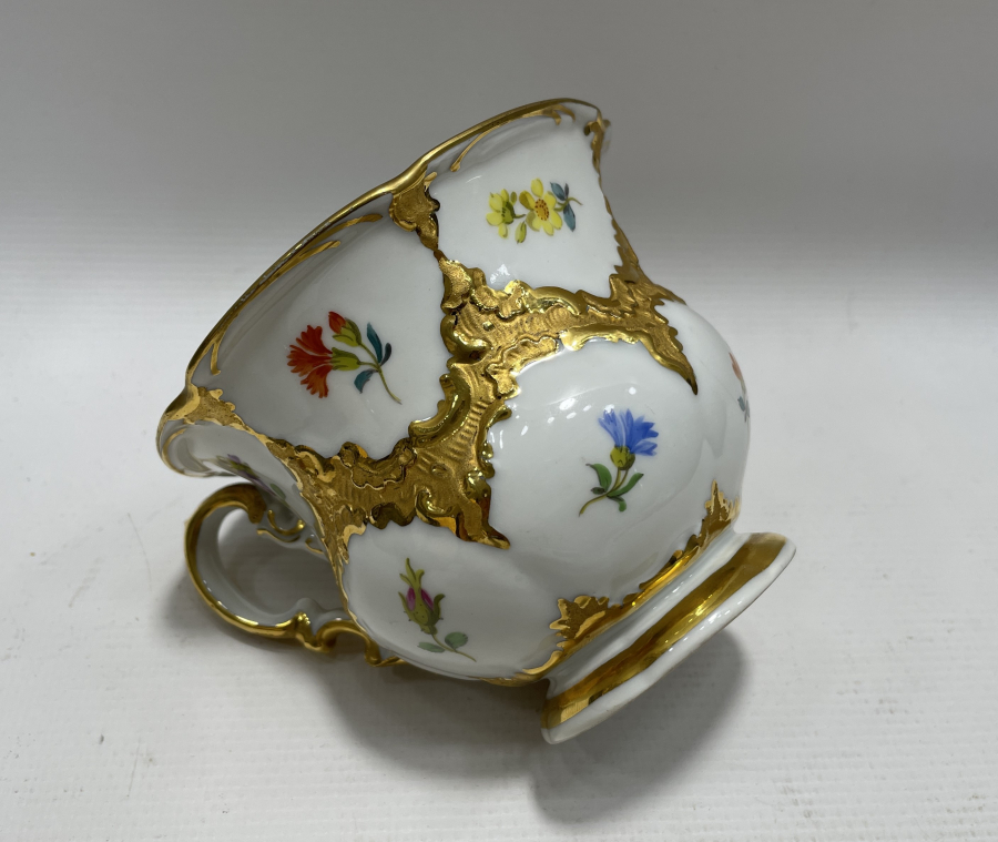 MEİSSEN MARKA ALTI OSMANLICA YAZILI ÇOK NADİR SAHLEPLİK