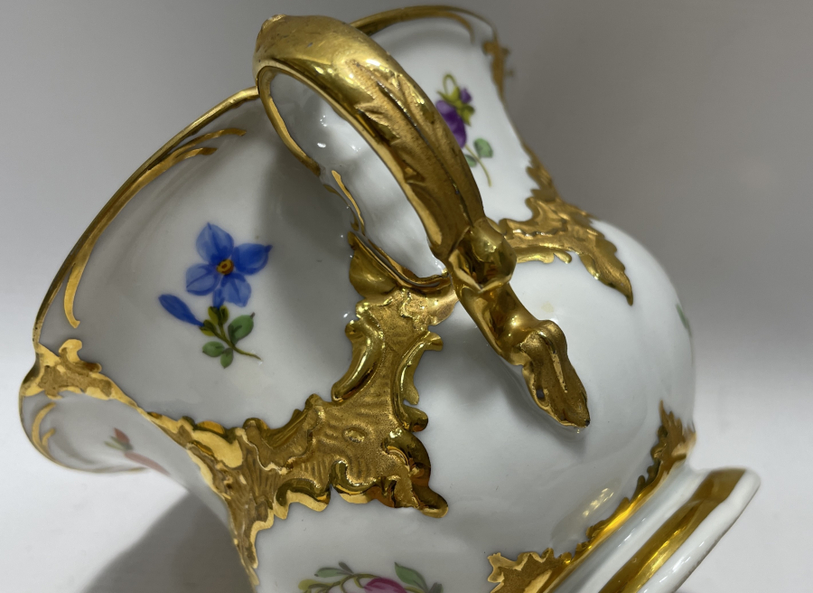 MEİSSEN MARKA ALTI OSMANLICA YAZILI ÇOK NADİR SAHLEPLİK