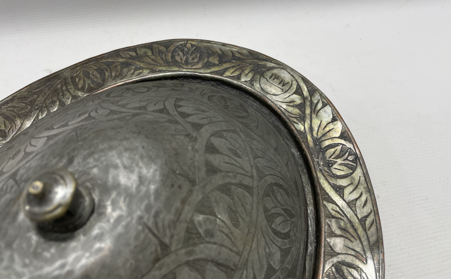 OSMANLI DÖNEMİ BOSNA İŞİ KAPAKLI KAYIK SAHAN