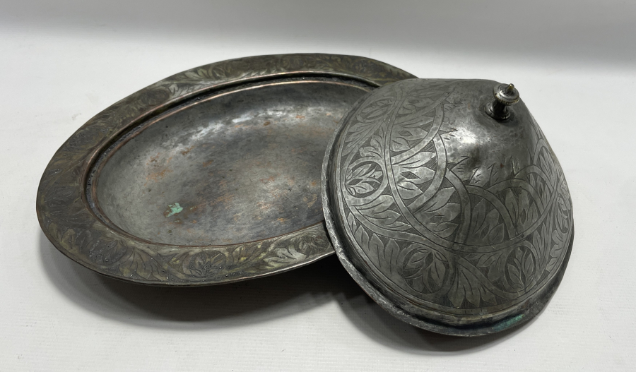 OSMANLI DÖNEMİ BOSNA İŞİ KAPAKLI KAYIK SAHAN