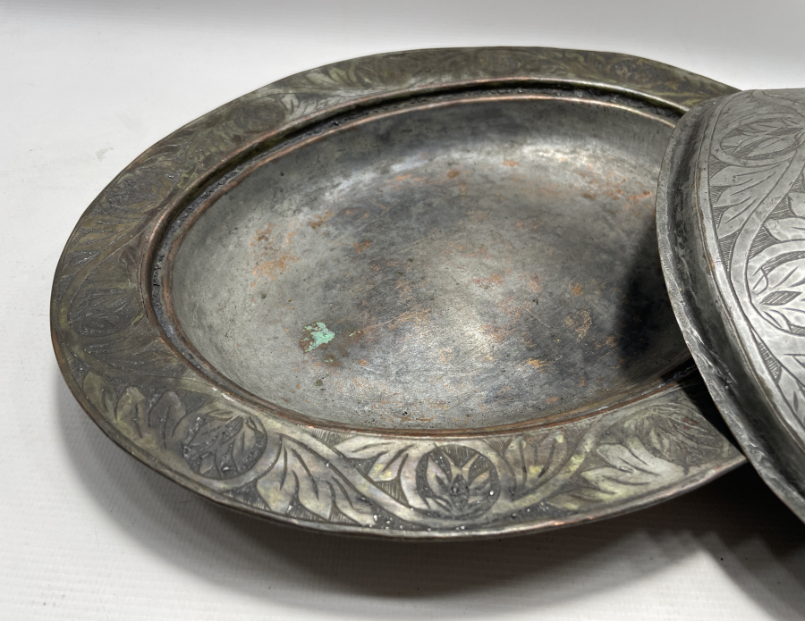 OSMANLI DÖNEMİ BOSNA İŞİ KAPAKLI KAYIK SAHAN