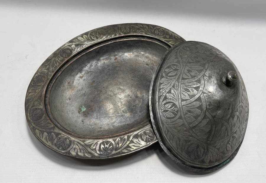 OSMANLI DÖNEMİ BOSNA İŞİ KAPAKLI KAYIK SAHAN