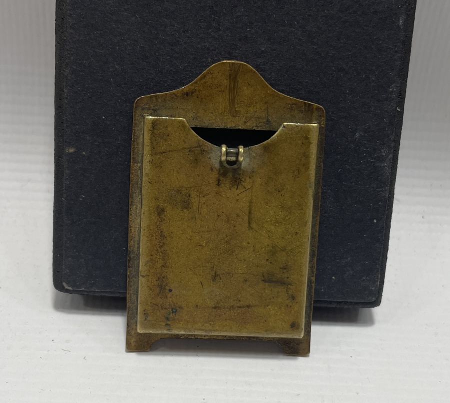 OSMANLI DÖNEMİ ÇOK NADİR MİNELİ HİLAL-İ AHMER FOTOĞRAF ÇERÇEVESİ