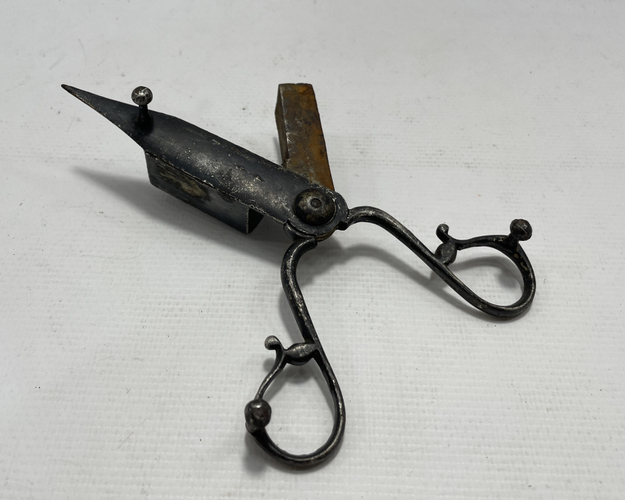 OSMANLI DÖNEMİ ÇOK NADİR MUM MAKASI