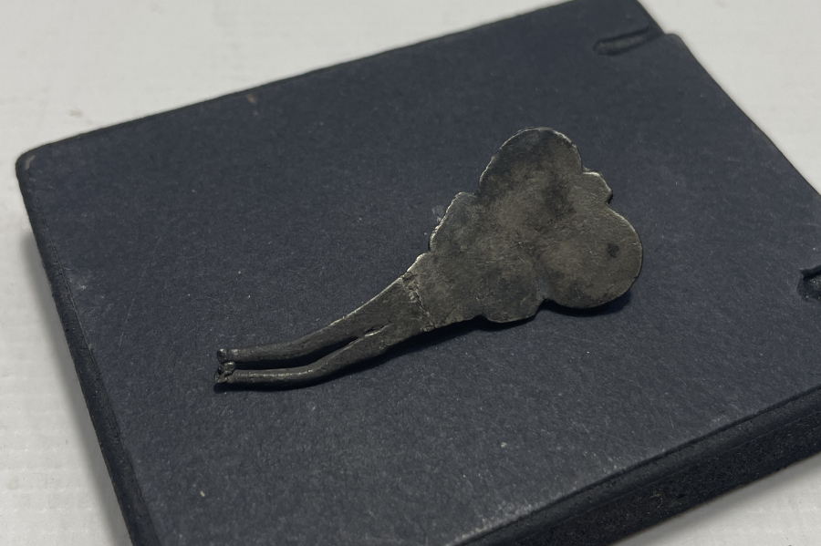 OSMANLI DÖNEMİ ÇOK NADİR TARAK FORMLU GELİN BAŞ SÜSÜ