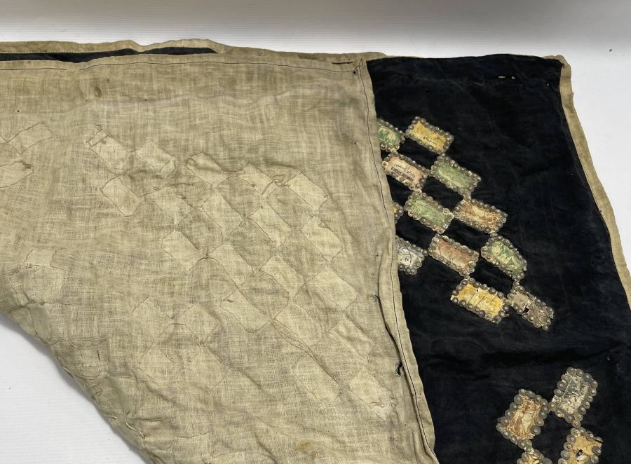 OSMANLI DÖNEMİ PULLARLA İŞLENMİŞ PANO RESİMLİK