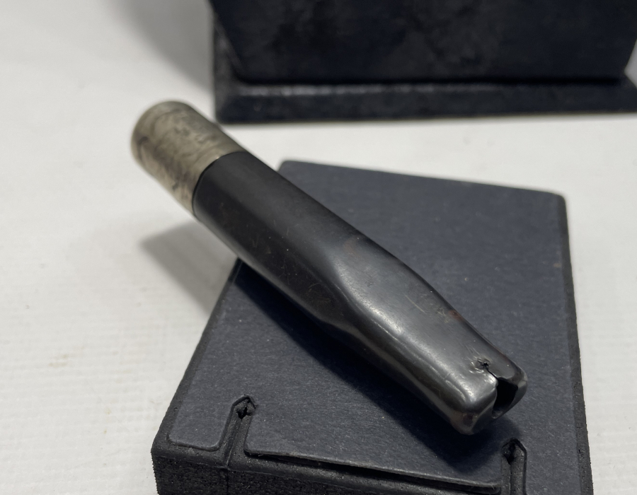 OSMANLI DÖNEMİ SAVATLI GÜMÜŞ SİGARA AĞIZLIĞI