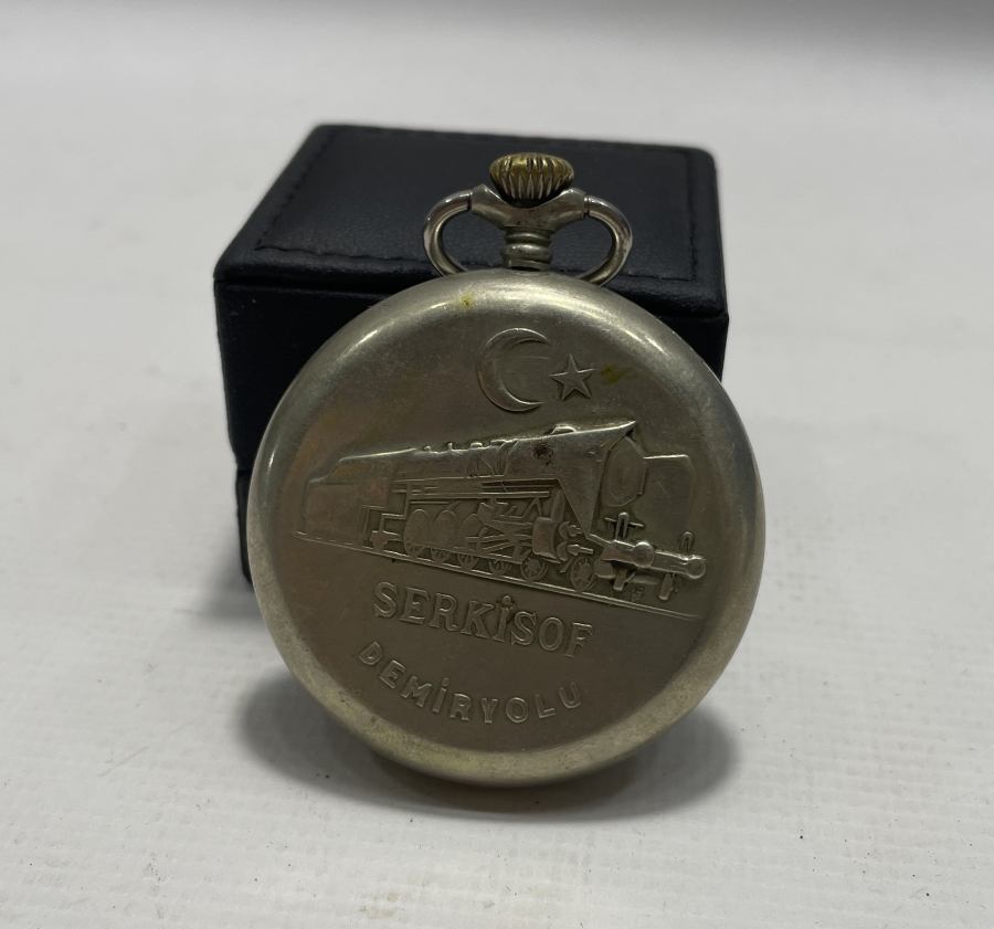 SERKİSOF MARKA ANTİKA CEP SAATİ