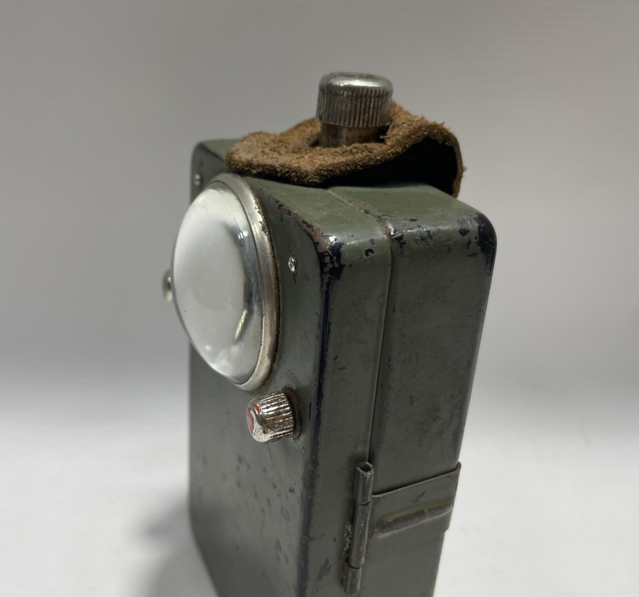 1. DÜNYA SAVAŞI DÖNEMİ ÇALIŞIR DURUMDA ÇOK NADİR MORS ALFABELİ ASKERİ LAMBA